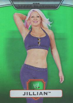 2010 Topps Platinum WWE - Green #47 Jillian  Front