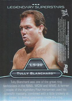 2010 Topps Platinum WWE - Legendary Superstars #LS-20 Ted DiBiase Jr. / Tully Blanchard Back