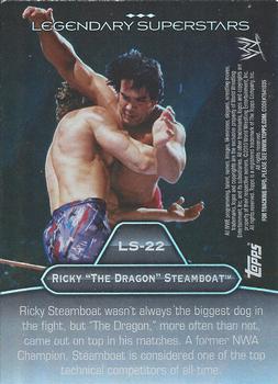 2010 Topps Platinum WWE - Legendary Superstars #LS-22 Rey Mysterio / Ricky Steamboat Back