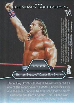 2010 Topps Platinum WWE - Legendary Superstars #LS-25 Wade Barrett / British Bulldog  Back