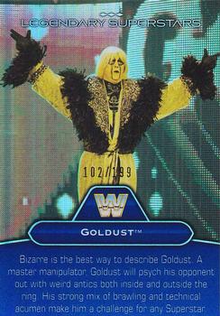 2010 Topps Platinum WWE - Legendary Superstars Blue #LS-4 Goldust / Papa Shango Front