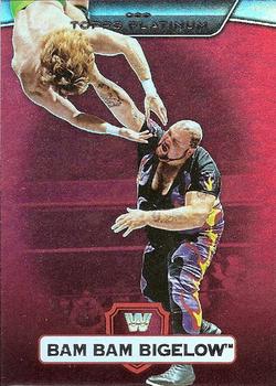 2010 Topps Platinum WWE - Red #74 Bam Bam Bigelow  Front