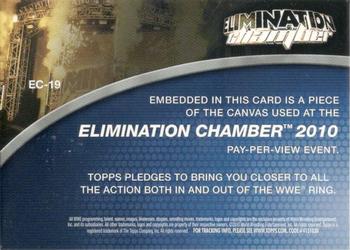2010 Topps WWE - Elimination Chamber Canvas #EC-19 R-Truth  Back
