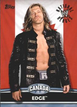 2010 Topps WWE - National Heroes #NH4 Edge  Front