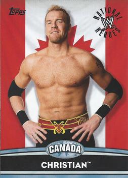 2010 Topps WWE - National Heroes #NH22 Christian  Front