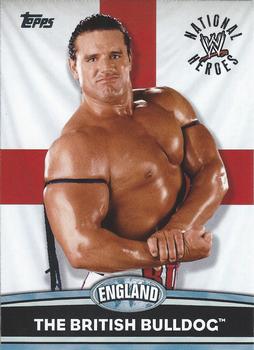 2010 Topps WWE - National Heroes #NH25 The British Bulldog  Front