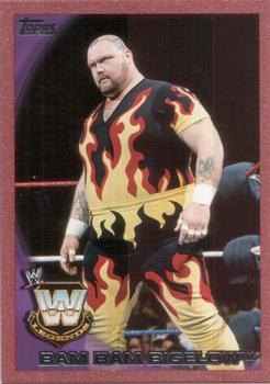 2010 Topps WWE - Red #109 Bam Bam Bigelow  Front