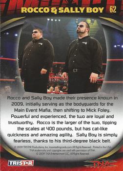 2009 TriStar TNA Impact #62 Rocco & Sally Boy  Back