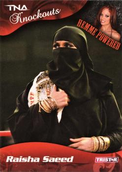 2009 TriStar TNA Knockouts #37 Raisha Saeed Front