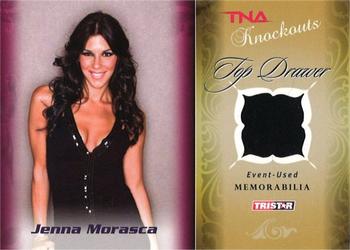 2009 TriStar TNA Knockouts - Top Drawer Memorabilia #TD-3 Jenna Morasca Front