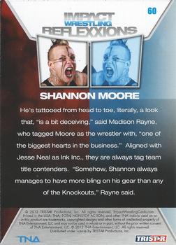 2012 TriStar Impact TNA Reflexxions #60 Shannon Moore  Back