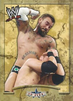 2011 Topps WWE Ringside Relic Dog Tags Inserts #1 CM Punk  Front