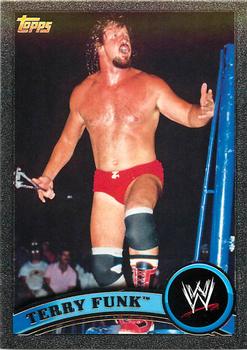 2011 Topps WWE - Black #108 Terry Funk Front
