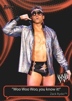2011 Topps WWE - Catchy Phrases #CP-8 Zack Ryder Front