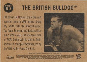 2011 Topps WWE - Heritage #H-8 The British Bulldog Back