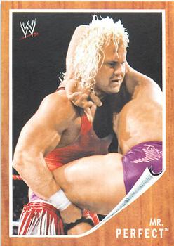 2011 Topps WWE - Heritage #H-11 Mr. Perfect Front