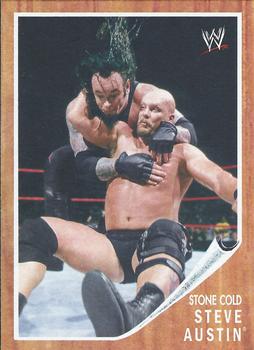 2011 Topps WWE - Heritage #H-1 Stone Cold Steve Austin Front