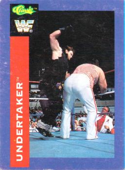 1991 Classic WWF Superstars #106 Undertaker Front