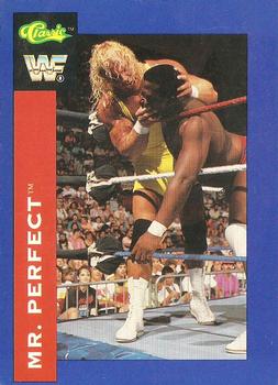 1991 Classic WWF Superstars #107 Mr. Perfect Front