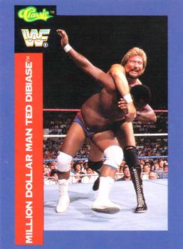 1991 Classic WWF Superstars #110 Million Dollar Man Ted DiBiase Front