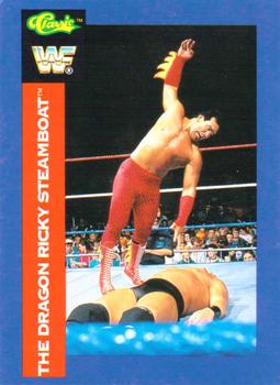 1991 Classic WWF Superstars #141 The Dragon Ricky Steamboat Front