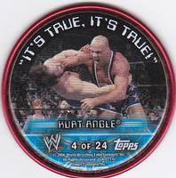 2006 Topps WWE Insider - Coins #4 Kurt Angle  Back