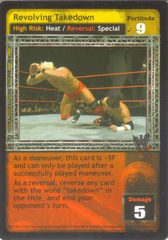 2004 Comic Images WWE Raw Deal: Vengeance #2 Revolving Takedown Front