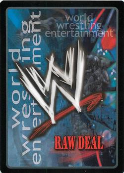 2004 Comic Images WWE Raw Deal: Vengeance #113 You Don't Want to Go Where I've Been Back