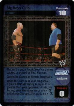2004 Comic Images WWE Raw Deal: Vengeance #127 Big Boys Club Front