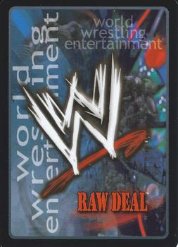 2004 Comic Images WWE Raw Deal: Vengeance #151 Pain is Inevitable Back
