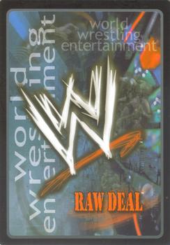 2004 Comic Images WWE Raw Deal: Vengeance #78 The Title Is On The Line! Back