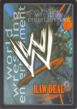 2004 Comic Images WWE Raw Deal: Vengeance #85 Hardcore Style Back
