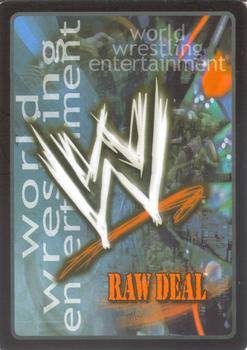 2005 Comic Images WWE Raw Deal: Unforgiven #145 It's Not My Fault Back
