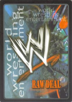 2005 Comic Images WWE Raw Deal: Unforgiven #19 Baseball Slide Back