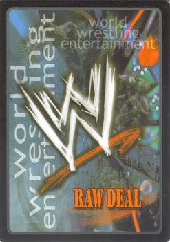 2005 Comic Images WWE Raw Deal: Unforgiven #23 Sidewalk Slam Back