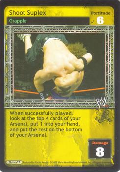 2005 Comic Images WWE Raw Deal: Unforgiven #26 Shoot Suplex Front