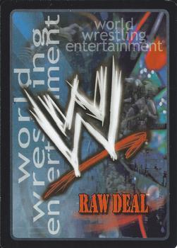 2005 Comic Images WWE Raw Deal: Unforgiven #106 Leader of the Peepulation Back