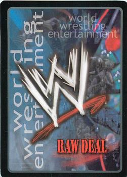 2005 Comic Images WWE Raw Deal: Unforgiven #190 McMahon-us Interrupt-us Back