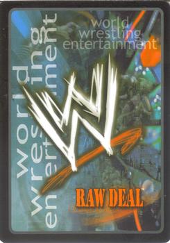 2006 Comic Images WWE Raw Deal: The Great American Bash #117 ...And I'm Coming To Getcha! Back