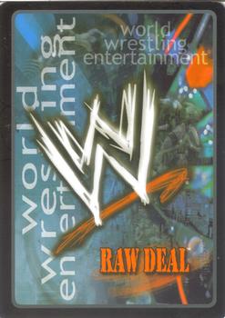 2006 Comic Images WWE Raw Deal: The Great American Bash #132 See No Evil Back