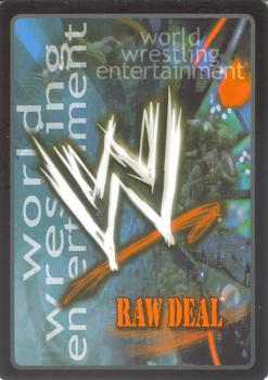2006 Comic Images WWE Raw Deal: The Great American Bash #20 Blindside Drop Toe Hold Back