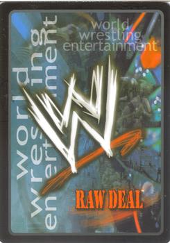 2006 Comic Images WWE Raw Deal: The Great American Bash #4 BASH Aerial Clothesline Back