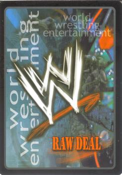 2006 Comic Images WWE Raw Deal: The Great American Bash #69 Throw Down - Don't Kiss Up Back