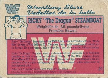 1987 O-Pee-Chee WWF #21 Ricky 