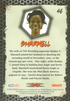 2008 TriStar TNA Impact #46 Sharmell  Back