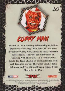 2008 TriStar TNA Impact #10 Curry Man  Back