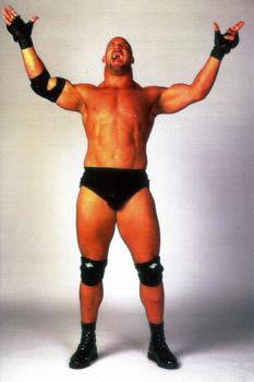 1998 Panini WCW/nWo Photocards #1 Goldberg Front