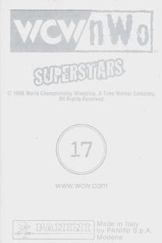 1998 Panini WCW/nWo Photocards #17 Sting Back