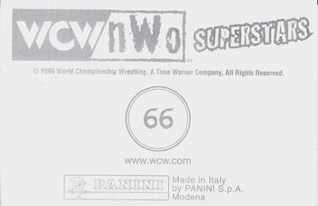1998 Panini WCW/nWo Photocards #66 Raven Logo Back
