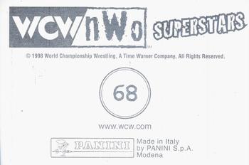 1998 Panini WCW/nWo Photocards #68 Glacier Back